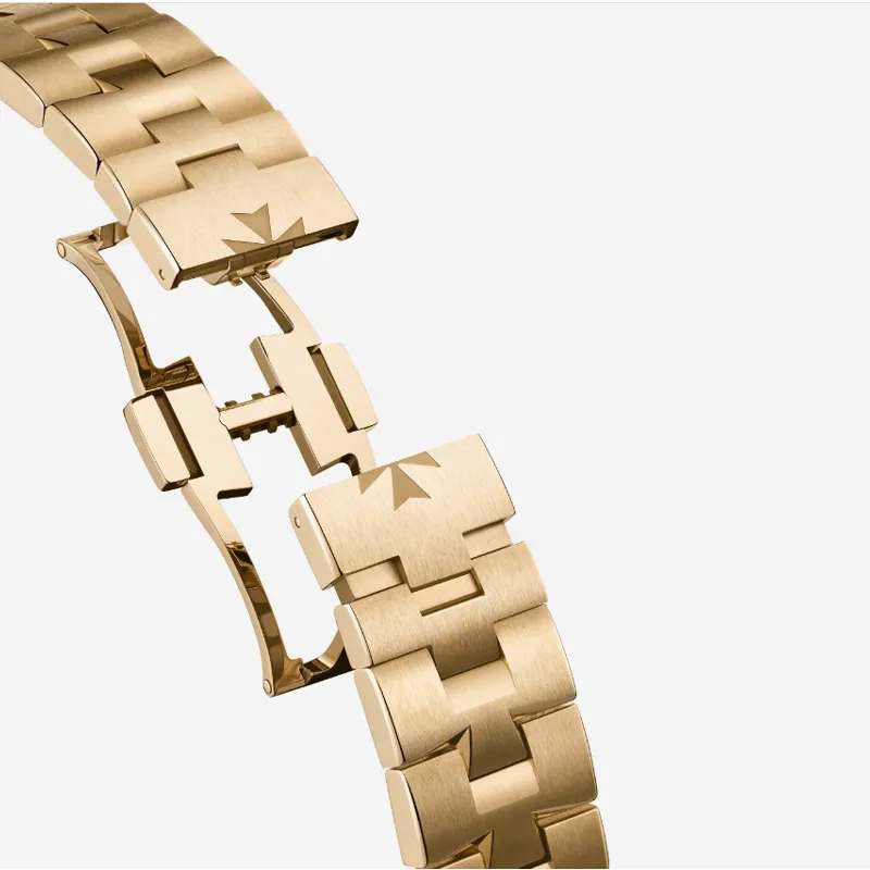 VACHERON CONSTANTIN Overseas Collection Automatic Mechanical Movement Women's Watch Watch 35mm Gold Dial-7