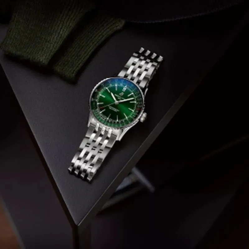 Breitling Men Aviation Chronograph Collection Watch-4