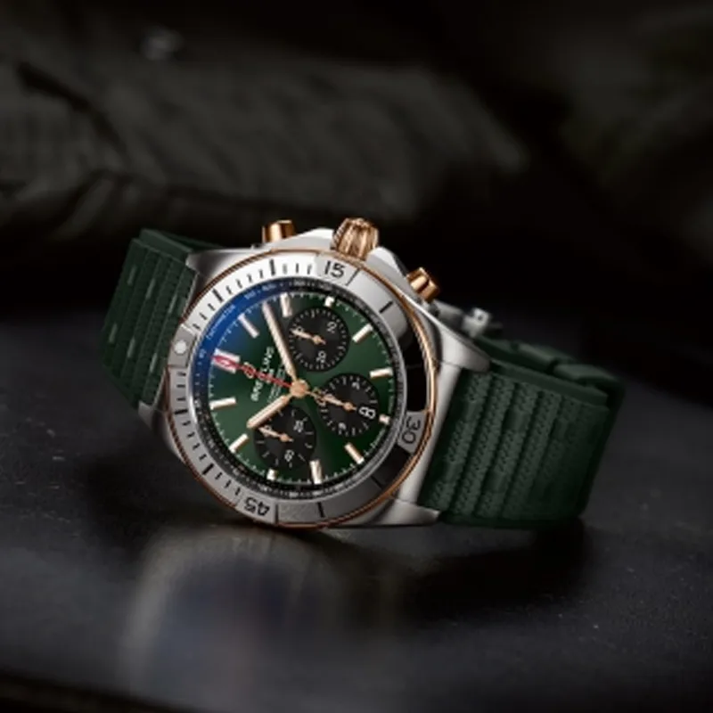 Breitling Men Mechanical Chronograph Collection Watch-2