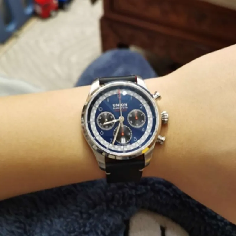UNION GLASHUTTE/SA Men Belisar Collection Watch-3