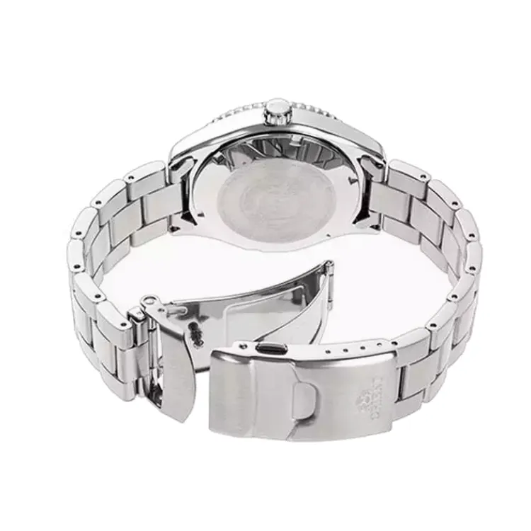ORIENT Automatic Mechanical Movement Stainless Steel Strap Japanese / Korean Watches 46.5mm Men's Watches White Dial-1