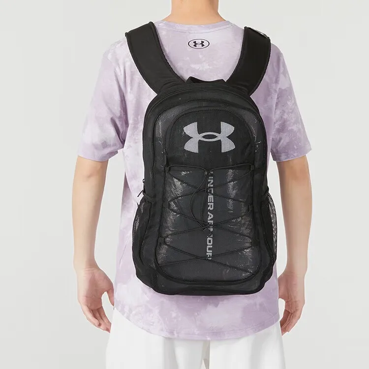 Under Armour Polyester Backpack Regular Unisex Black-4