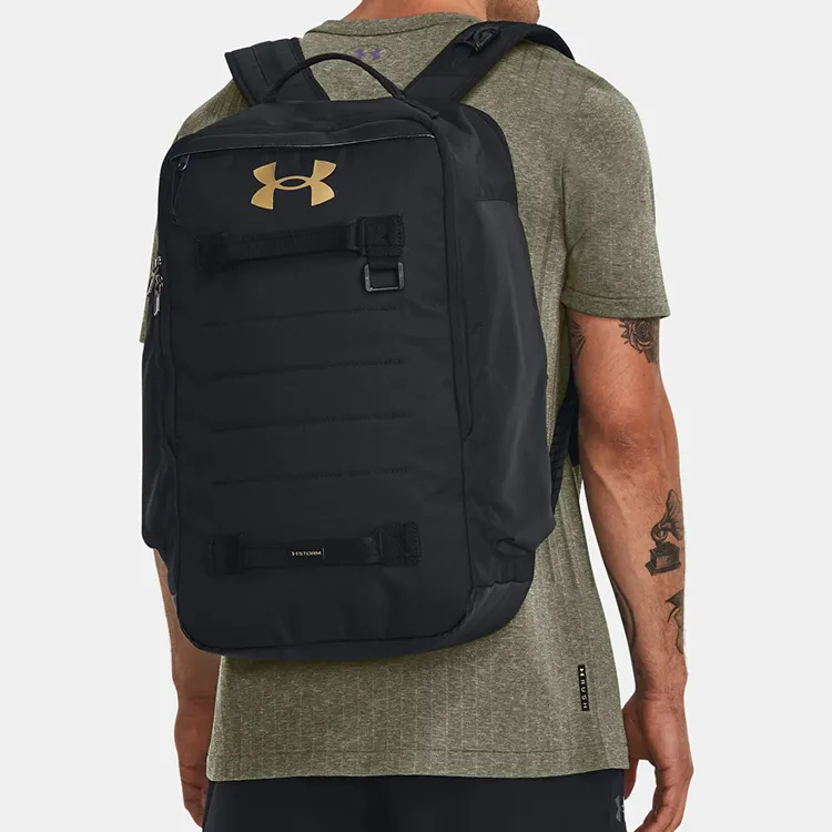 Under Armour Polyester Backpack Regular Unisex Black-2