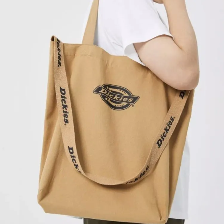 Dickies Canvas Canvas Bag Shoulder Bag Crossbody Bag Handbag Unisex Khaki-4