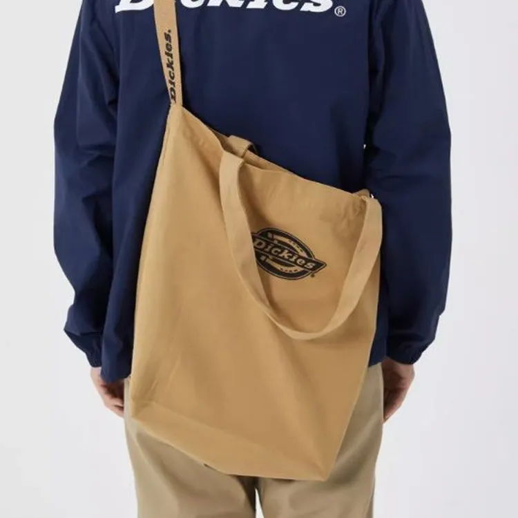 Dickies Canvas Canvas Bag Shoulder Bag Crossbody Bag Handbag Unisex Khaki-3