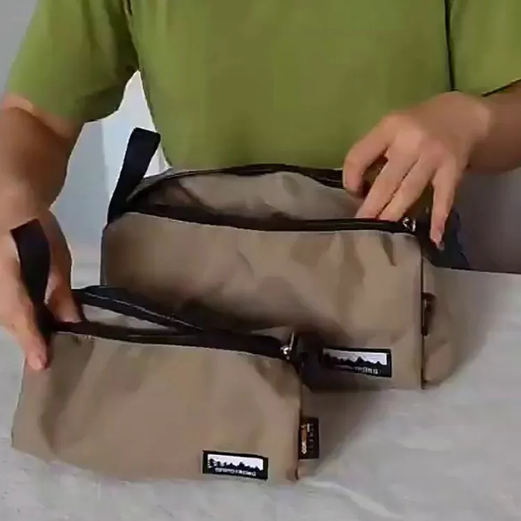 SAMSTRONG Polyester Storage Bag Unisex Black/Khaki/Army Green Camouflage/Olive Green-4