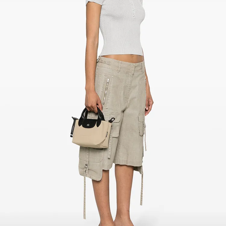 LONGCHAMP Le Pliage Energy Recycled Canvas Shoulder Bag, Crossbody Bag, Handbag Women's Clay-4