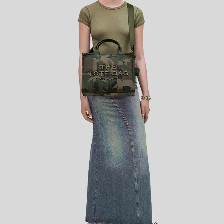 MARC JACOBS The Medium Tote Camouflage-5