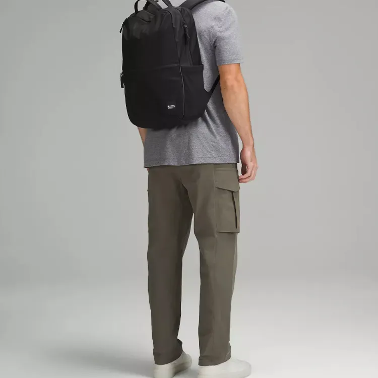 Lululemon Recycled Polyester Backpack Unisex Black-5