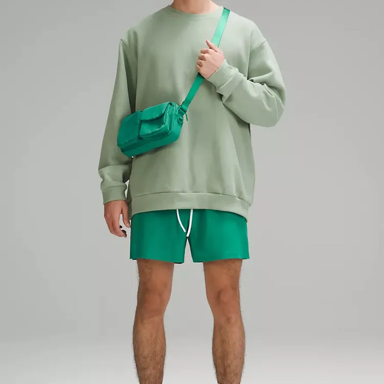 Lululemon Nylon Shoulder Bag, Crossbody Bag Unisex Cascadia Green-4