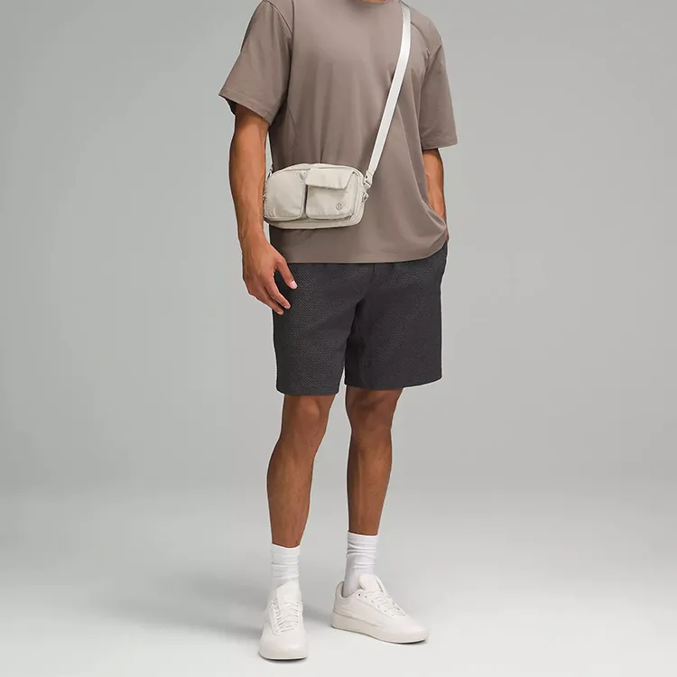 Lululemon Nylon Shoulder Bag Crossbody Bag Unisex Linen-5