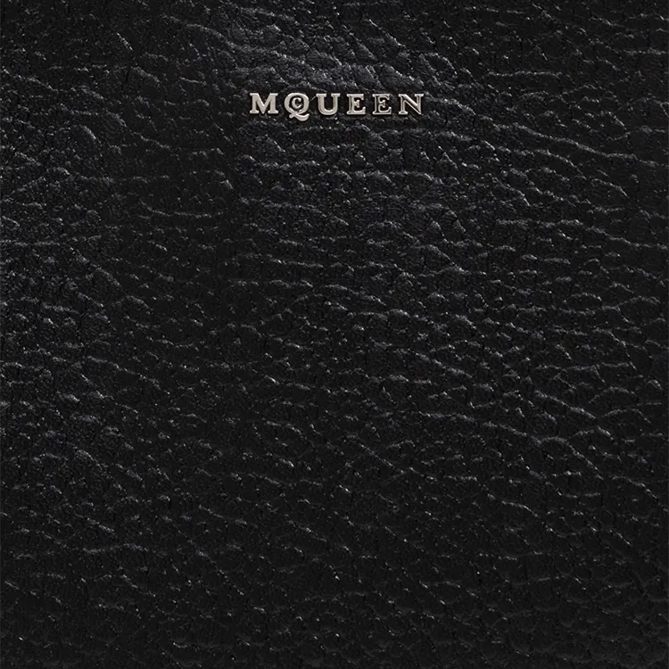 Alexander McQueen Calfskin Clutch Women's Black-3