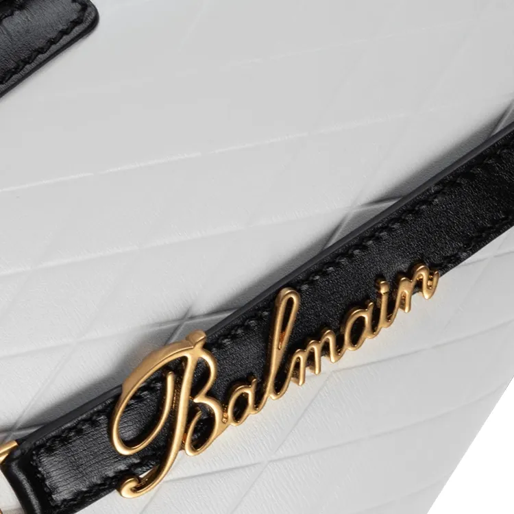 BALMAIN Quilted Shoulder Bag-4