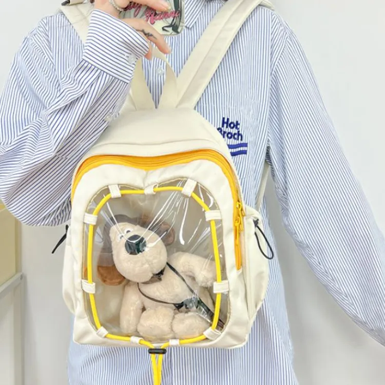 Barang Bear Nylon Backpack Regular Unisex Multicolor-1