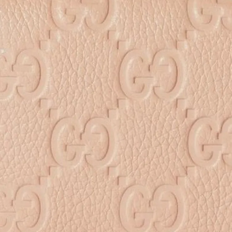 GUCCI Leather Wallet Mini Women's Light Pink-6