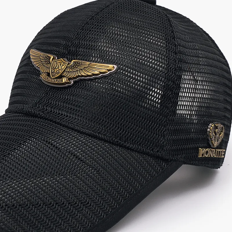 MONAITTE || Polyester Baseball Caps Unisex-2