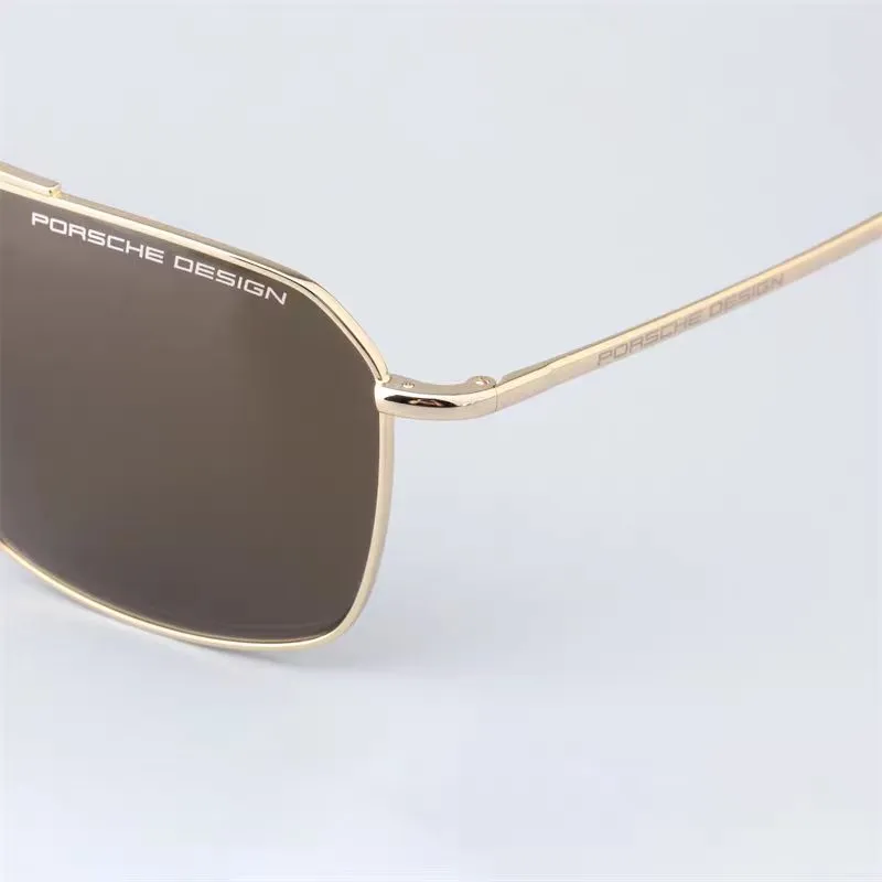 PORSCHE DESIGN Square Frame Sunglasses-4