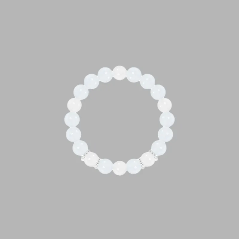 Cuz Strange Intention Chalcedony Bracelets Unisex-2
