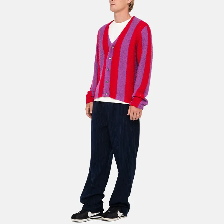 Stussy Stripe Brushed Cardigan-4