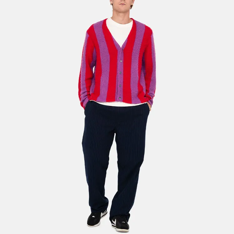 Stussy Stripe Brushed Cardigan-2