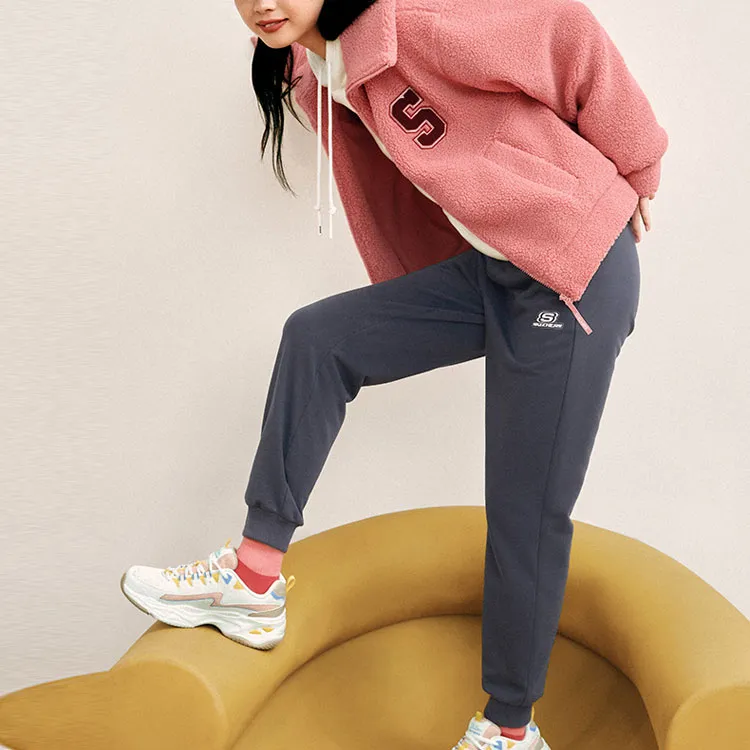 Skechers Sports Life Collection Velvet Jackets Women's Peachy Pink/0161-3