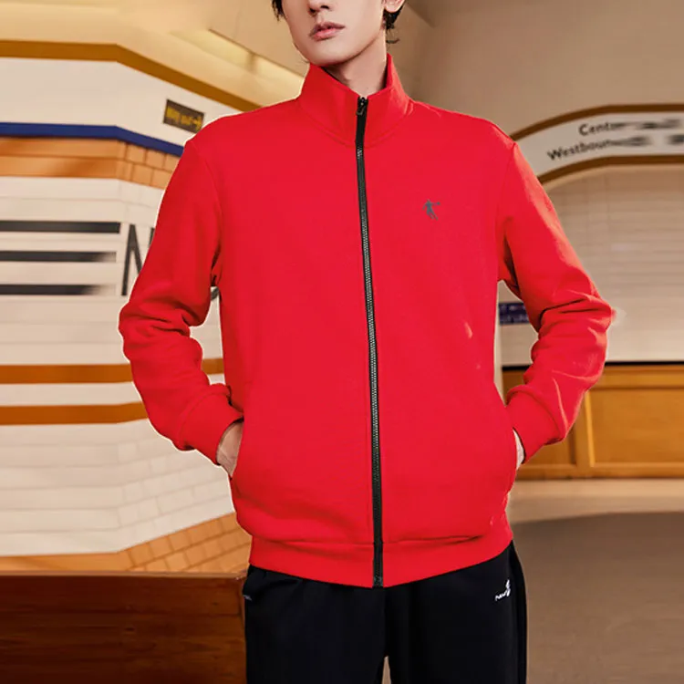 QIAODAN Jackets Men Tomato Red-2