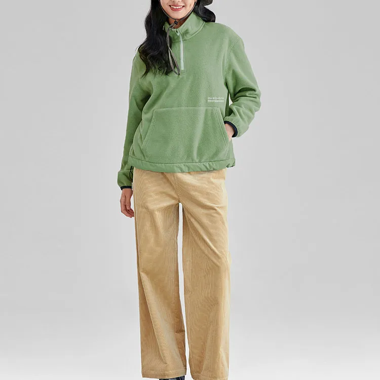 Skechers Sports Life Collection Sweatshirt Women's Basil Green-1