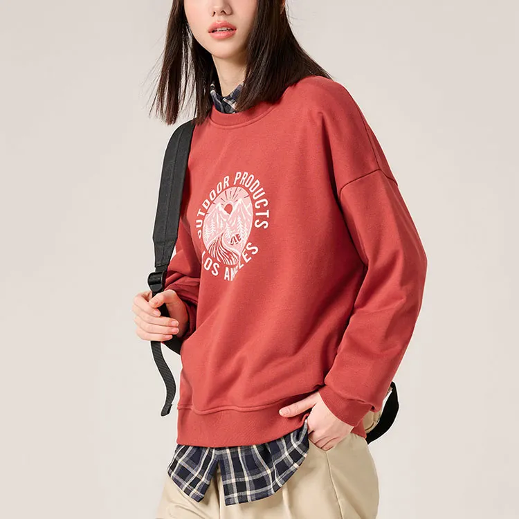 OUTDOOR PRODUCTS Sweatshirts Women's Brick Red-1