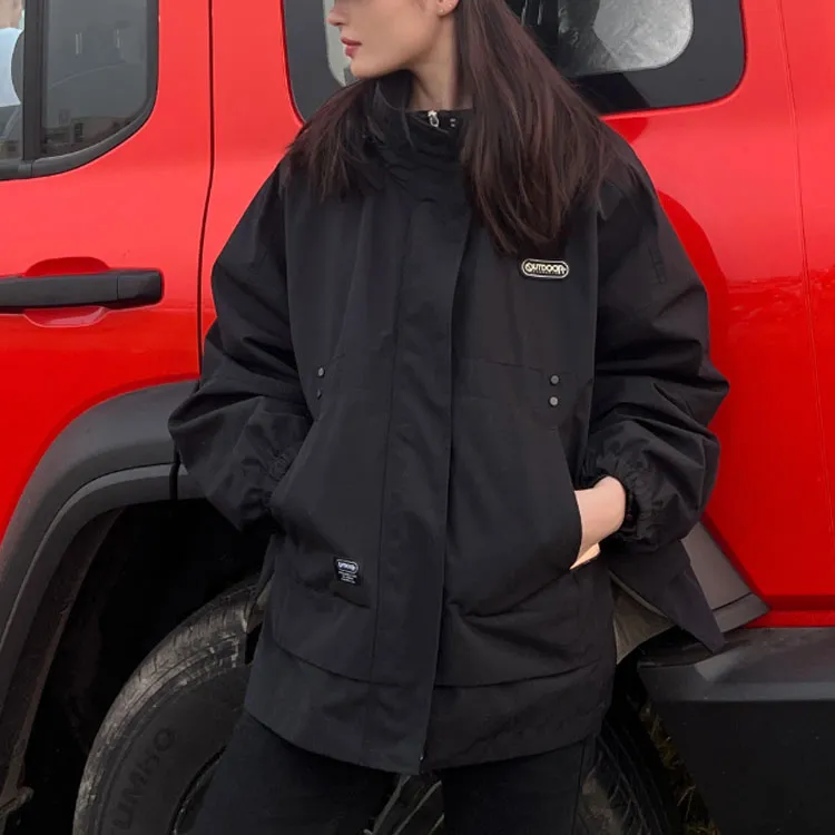 OUTDOOR PRODUCTS Windbreaker Jackets Women's Black-1