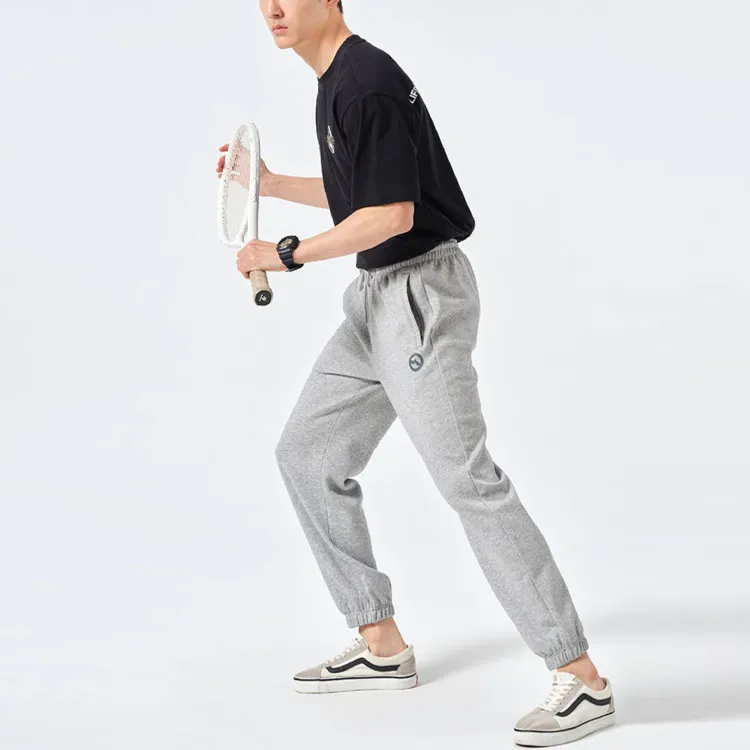 OUTDOOR PRODUCTS Knitted Sweatpants Men Gray-3