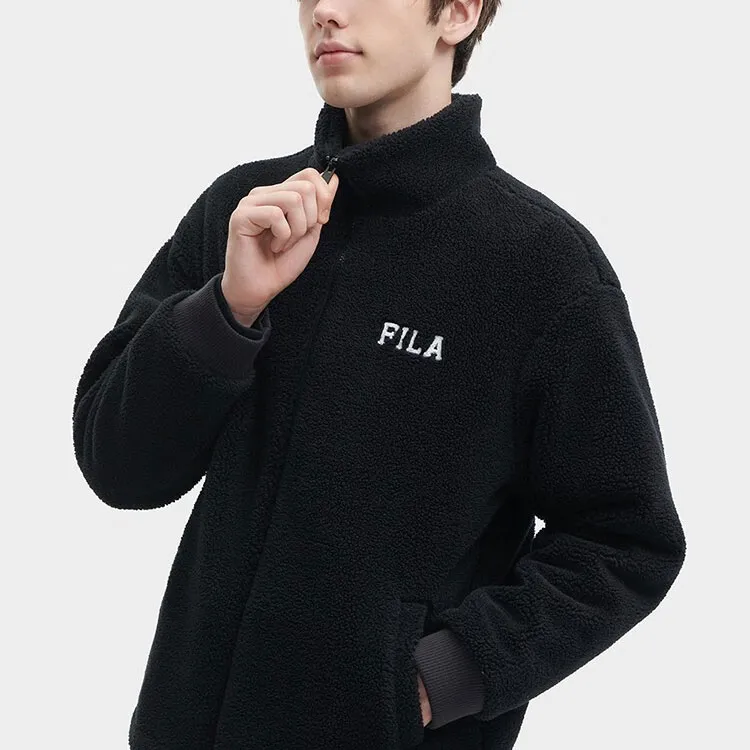 FILA Velvet Jackets Unisex Black-2
