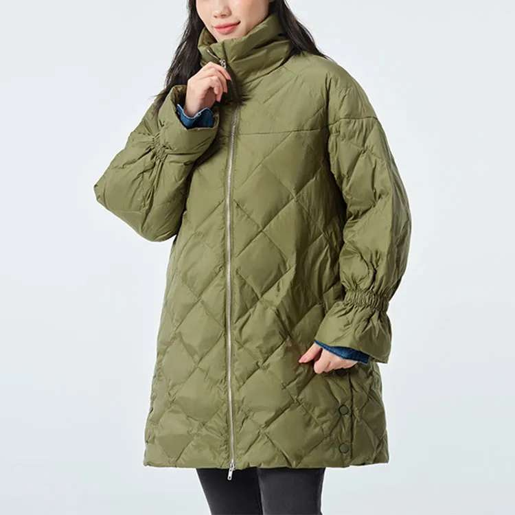 OUTDOOR PRODUCTS Down Jackets Women's Army Green-4