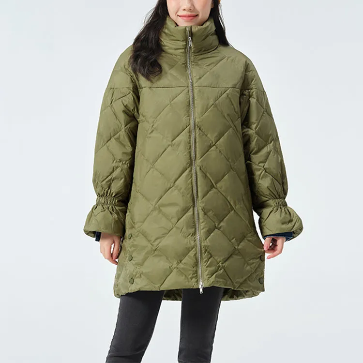 OUTDOOR PRODUCTS Down Jackets Women's Army Green-2