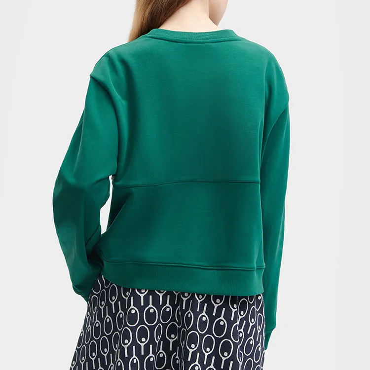 FILA Sweatshirt Women's Cat's Eye Stone Green-2
