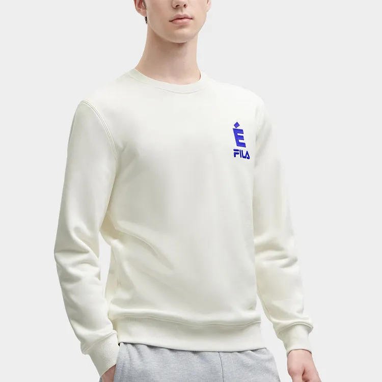 FILA X Études Sweatshirts Men Coconut Milk White-1