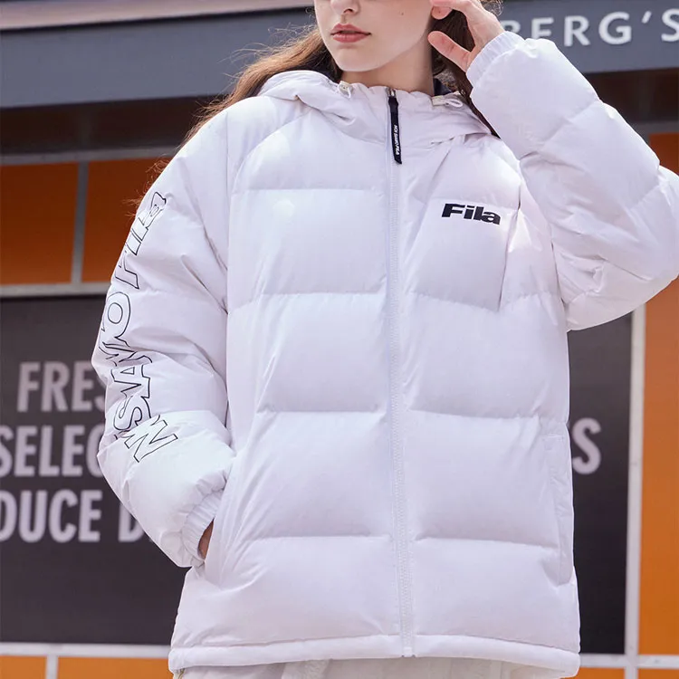 FILA FUSION Down Jacket Unisex White-2
