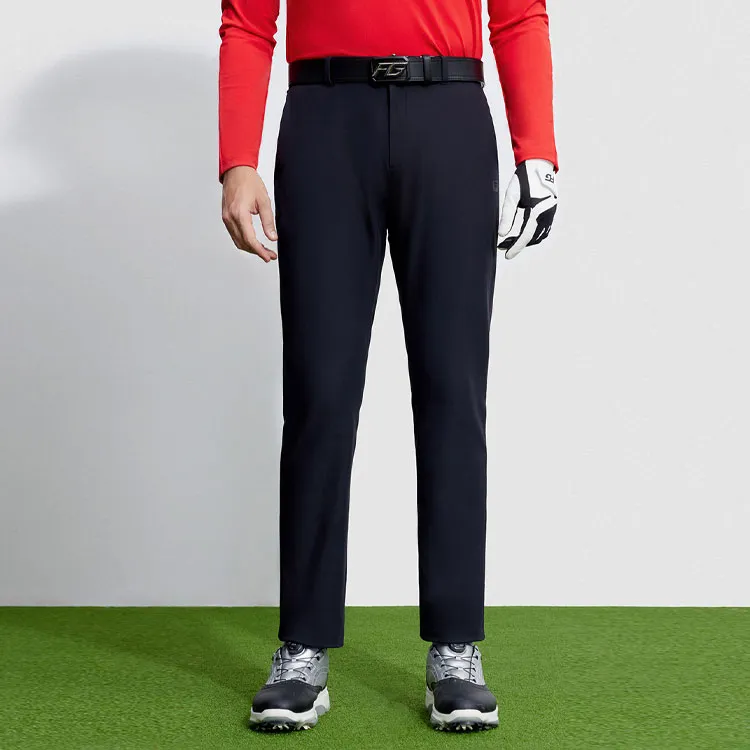 FILA Golf Series Casual Pants Men's Pitch Black-1