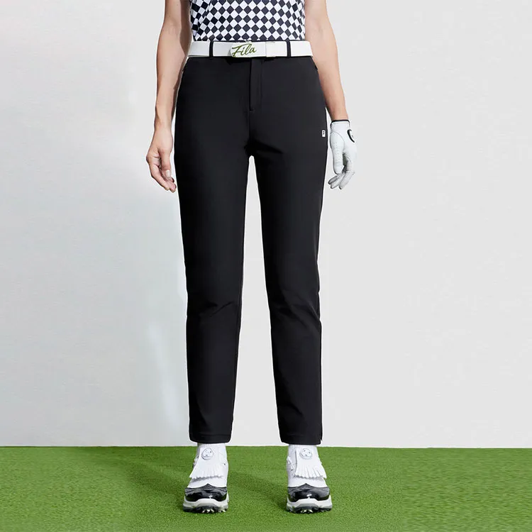 FILA Golf Series Casual Pants Women's Pitch Black-1