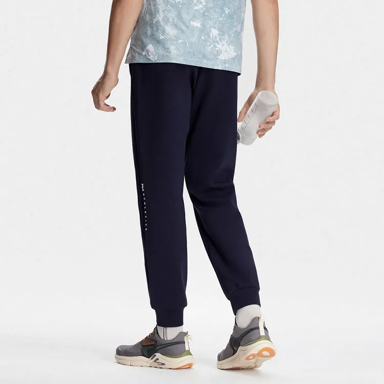 FILA Fitness Series Knitted Sweatpants Men's Royal Blue-2