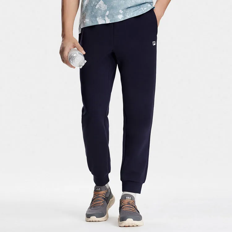 FILA Fitness Series Knitted Sweatpants Men's Royal Blue-1