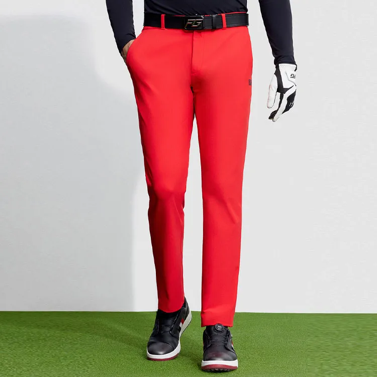 FILA Golf Series Casual Pants Men's Tomato-1