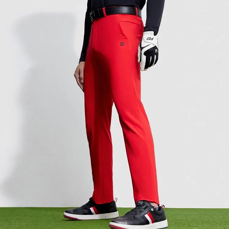 FILA Golf Series Casual Pants Men's Tomato-3