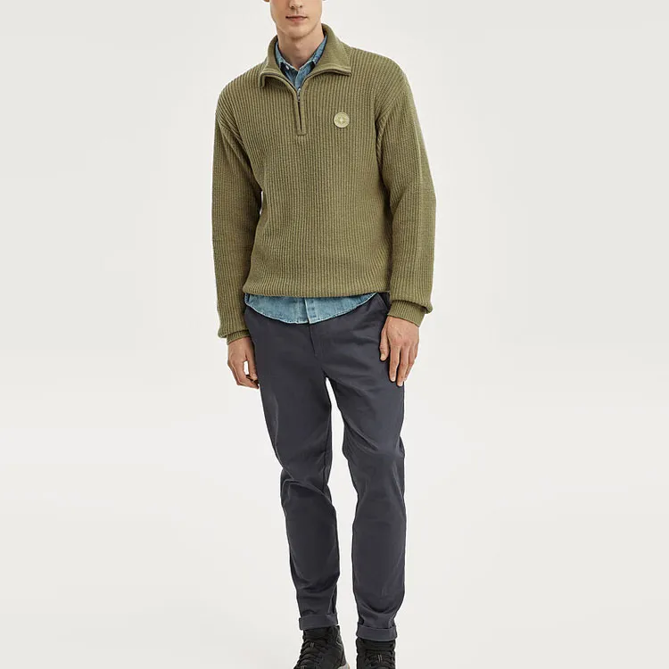 Skechers Diamond Series Sweatshirts Men Kelp Brown-2