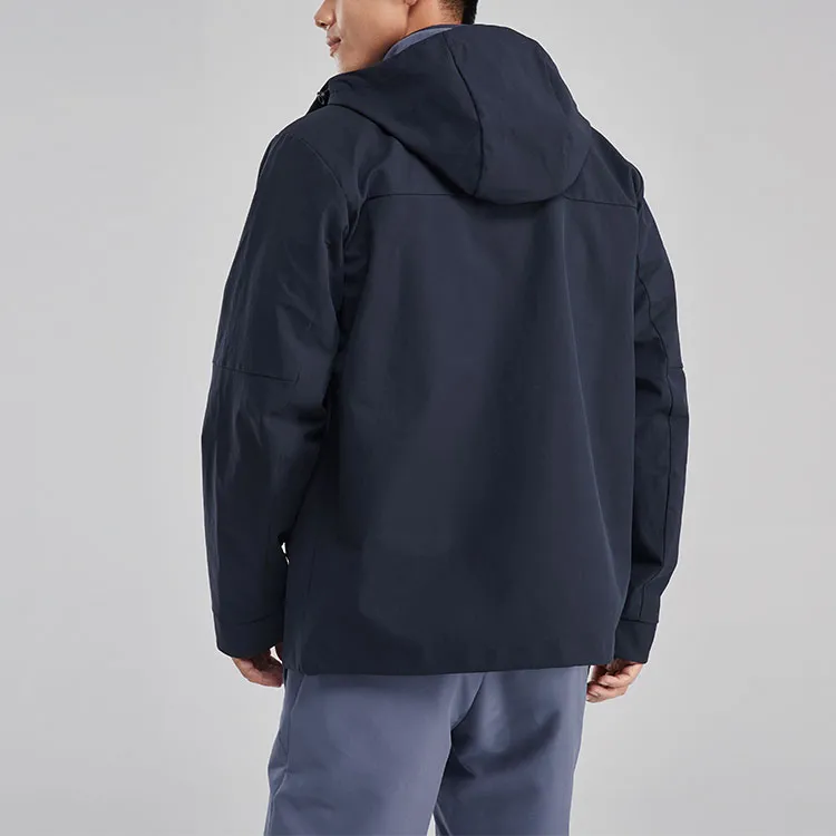 Skechers Jackets Men Carbon Black/0018-4