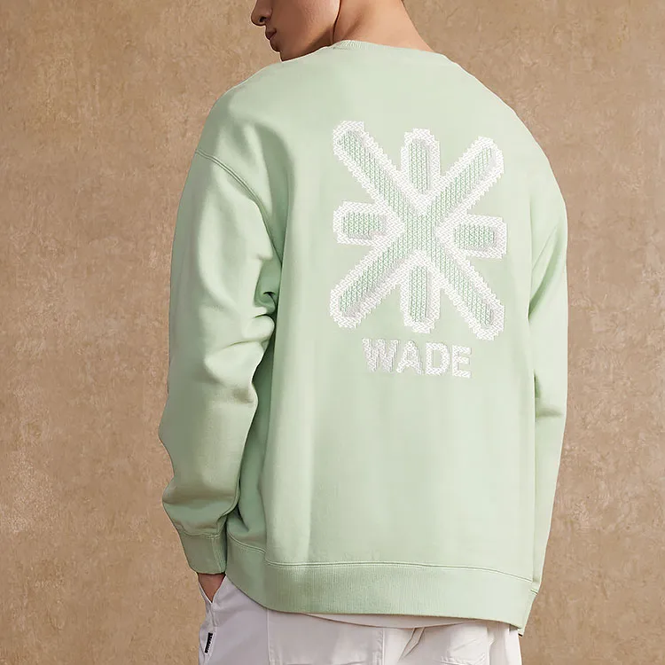 LiNing Wade Collection Sweatshirt Unisex Bamboo Green-2