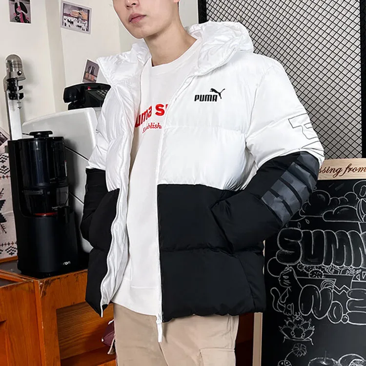 PUMA Down Jackets Men White-2