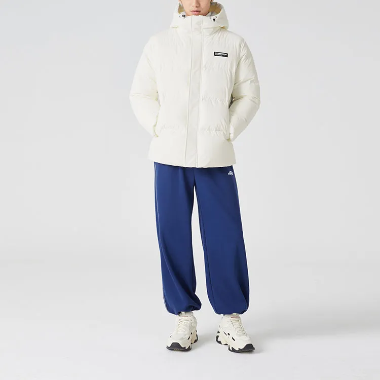 Skechers Colorful Down Jacket Men's Marshmallow White/0074-2
