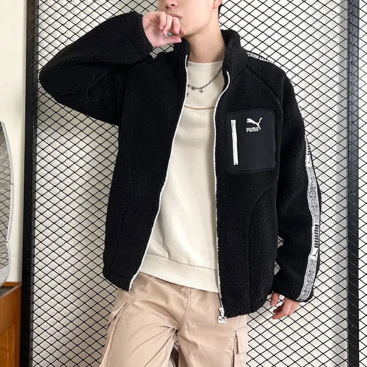 PUMA Jackets Unisex Black-2