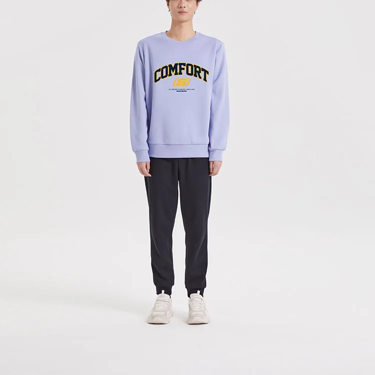 Skechers Colorful Sweatshirts Unisex Sweet Lavender/01DU-2