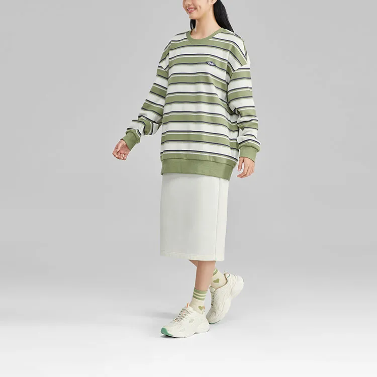 Skechers Sweatshirts Unisex White Multicolor Stripes/0433-2